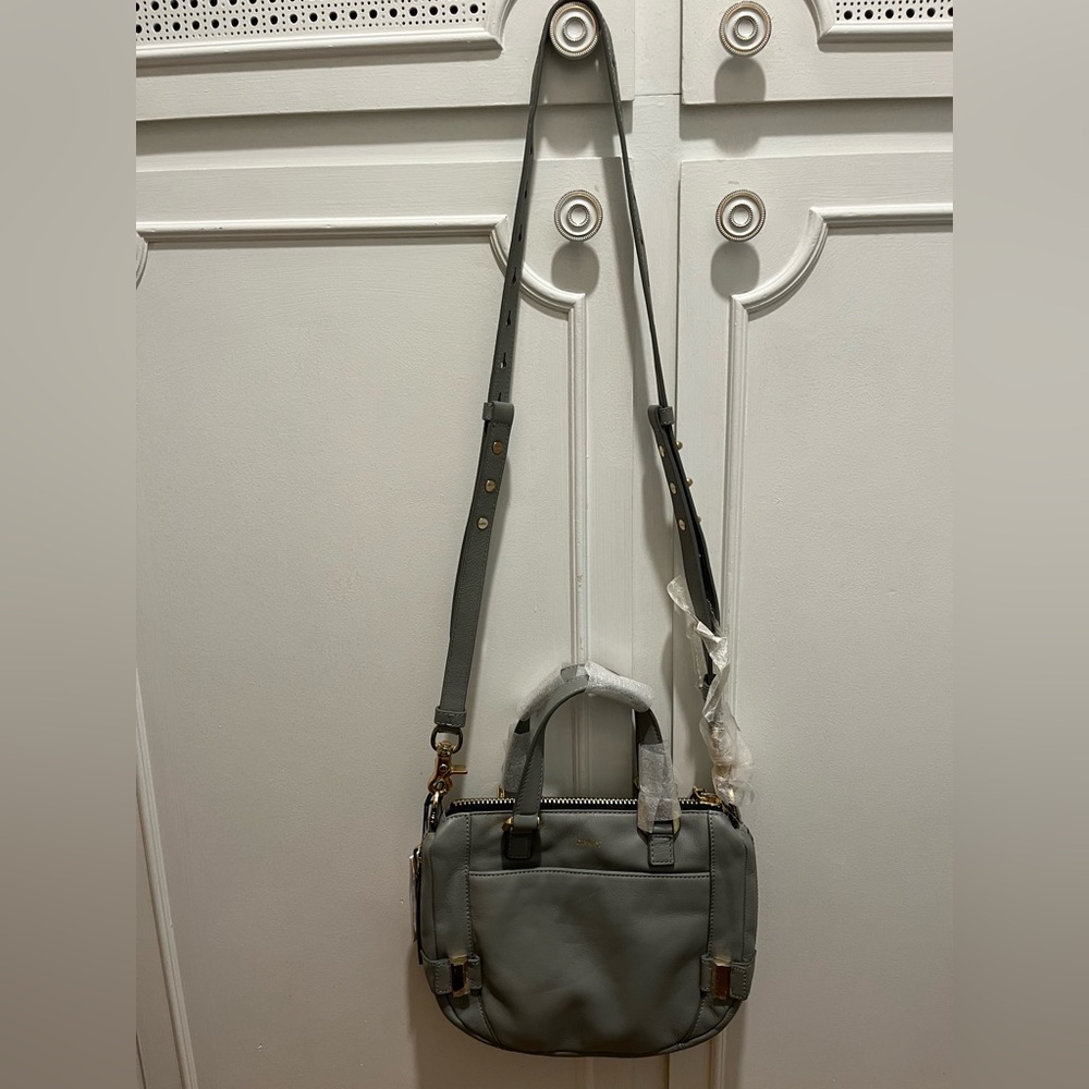 Botkier Light Gray Leather Satchel/ hobo - Picture 9 of 9